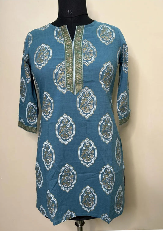 Women's casual printed tunic