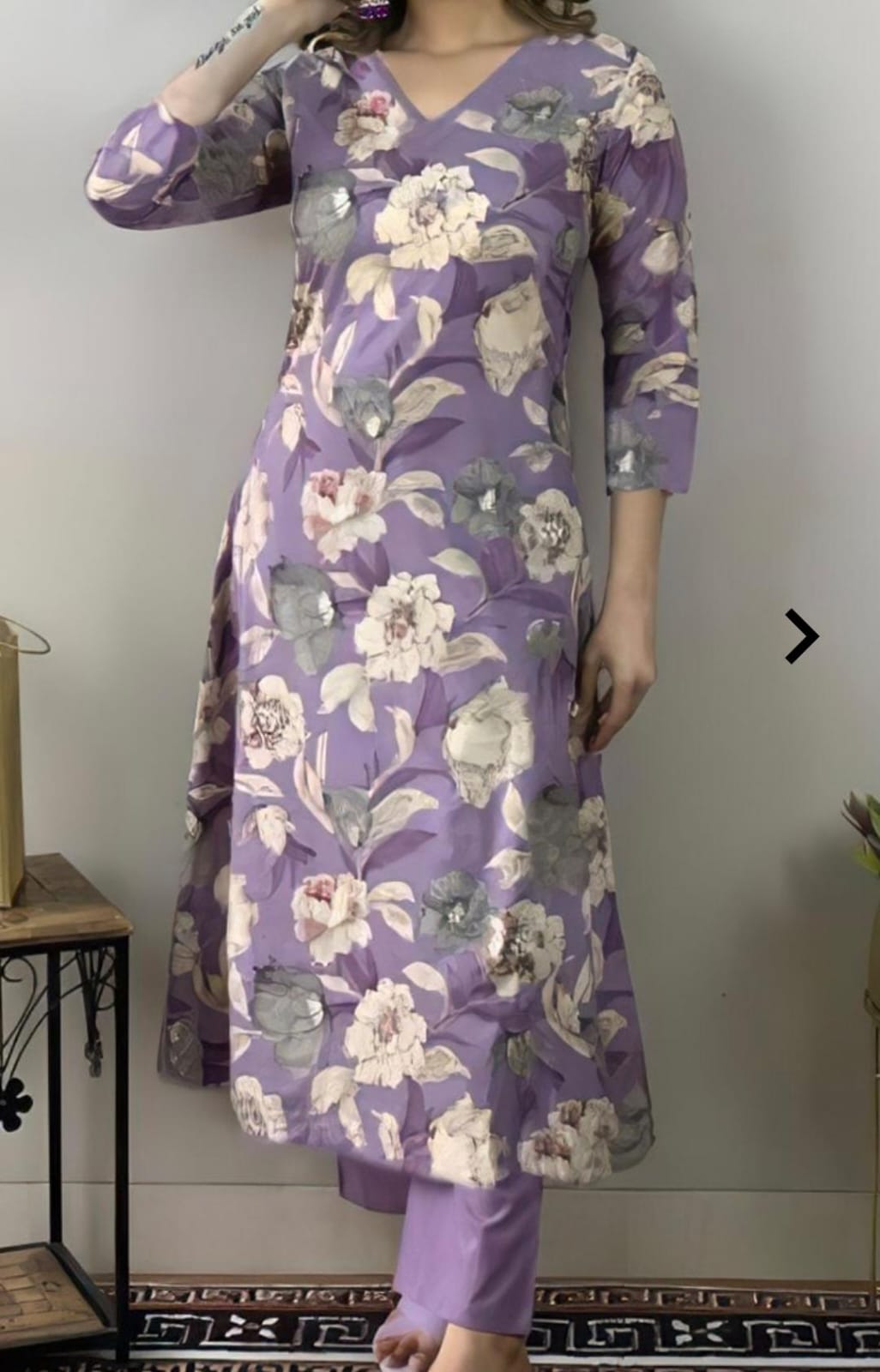 Straight cut Kurta Set