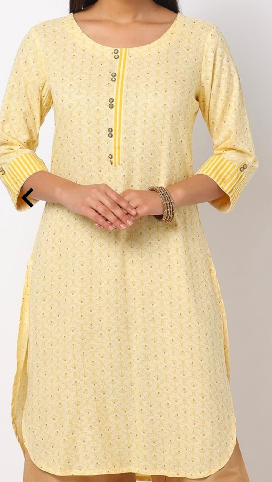 Printed Straight Kurta