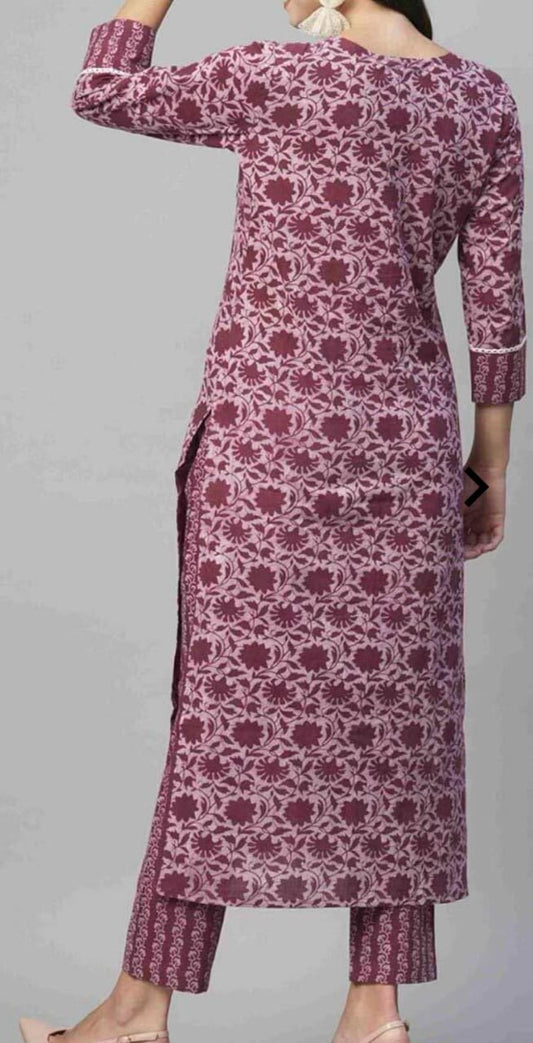 Printed Kurta Set