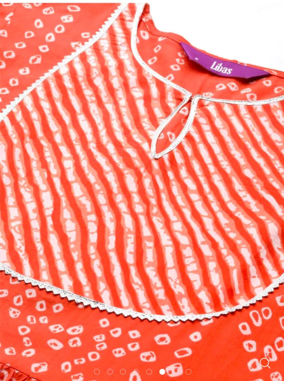 Printed Cotton Anarkali Set with Dupatta