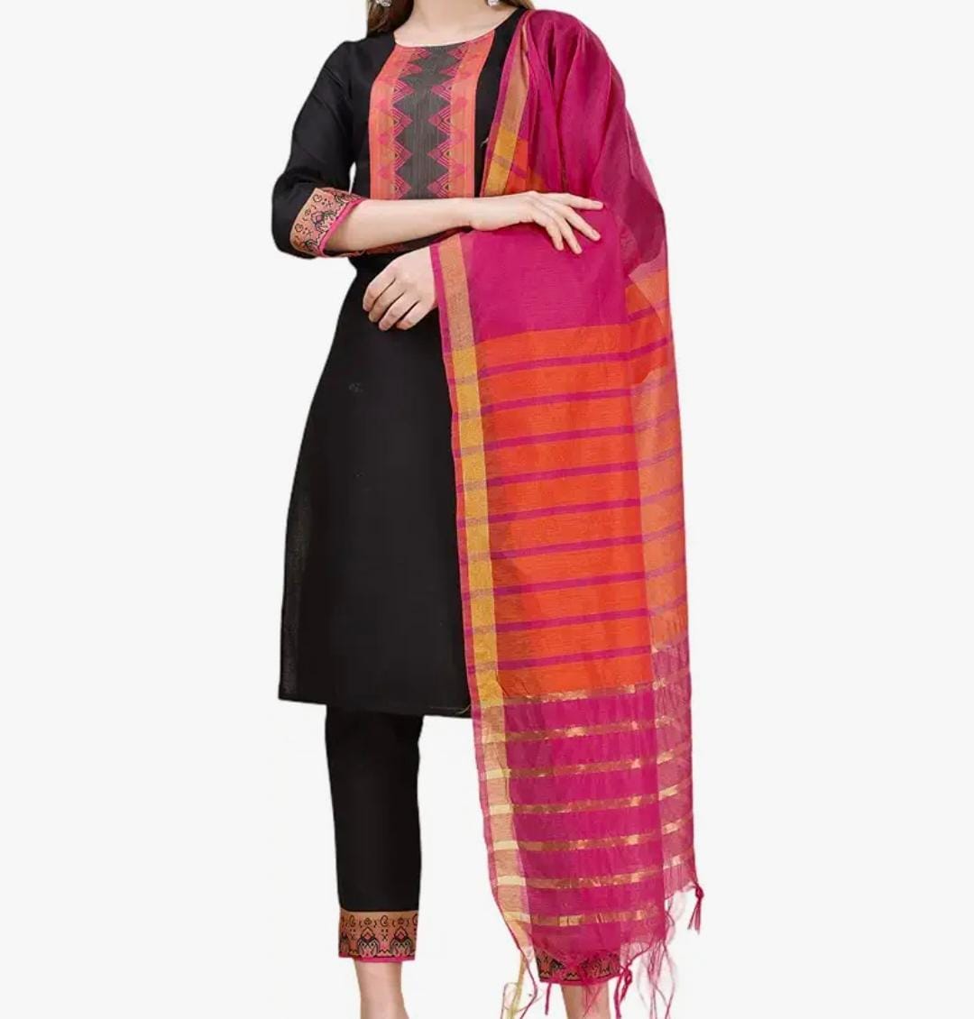 Women's straight kurtha set