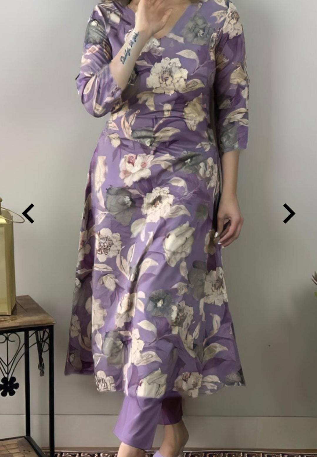 Straight cut Kurta Set