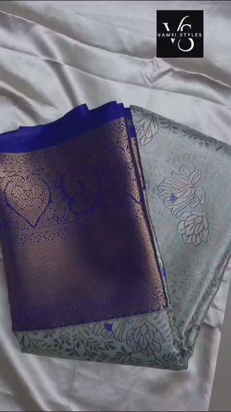 Tissue Brocade saree